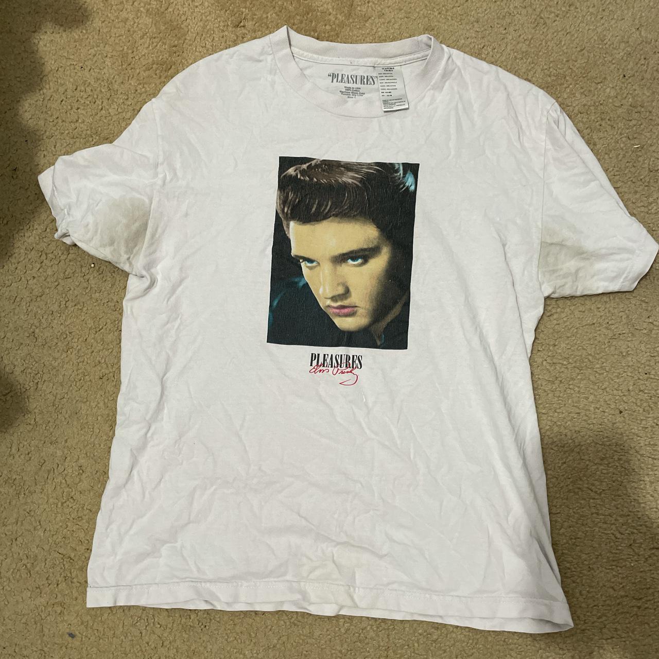 Medium PacSun Elvis Presley graphic airbrush tee - Depop