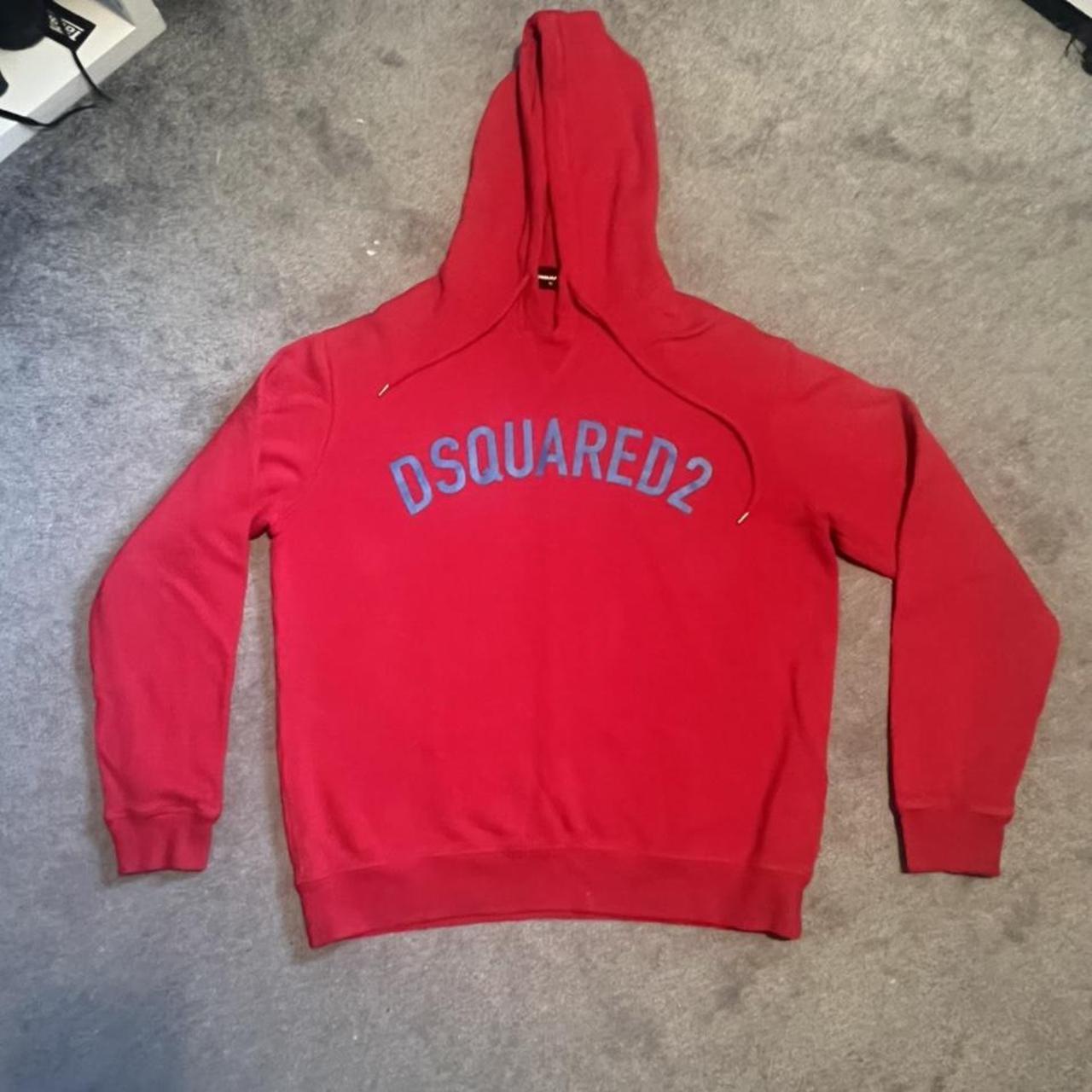 Dsquared discount hoodie red