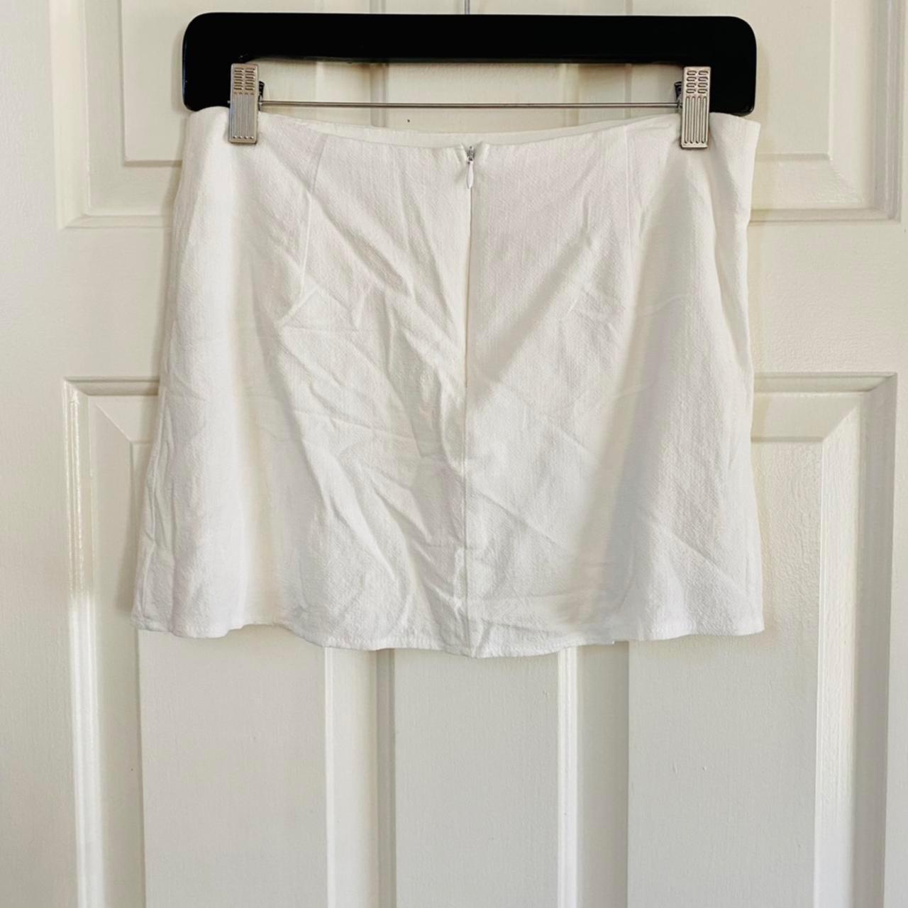 Princess Polly Selby Mini Skirt White Please Read... - Depop