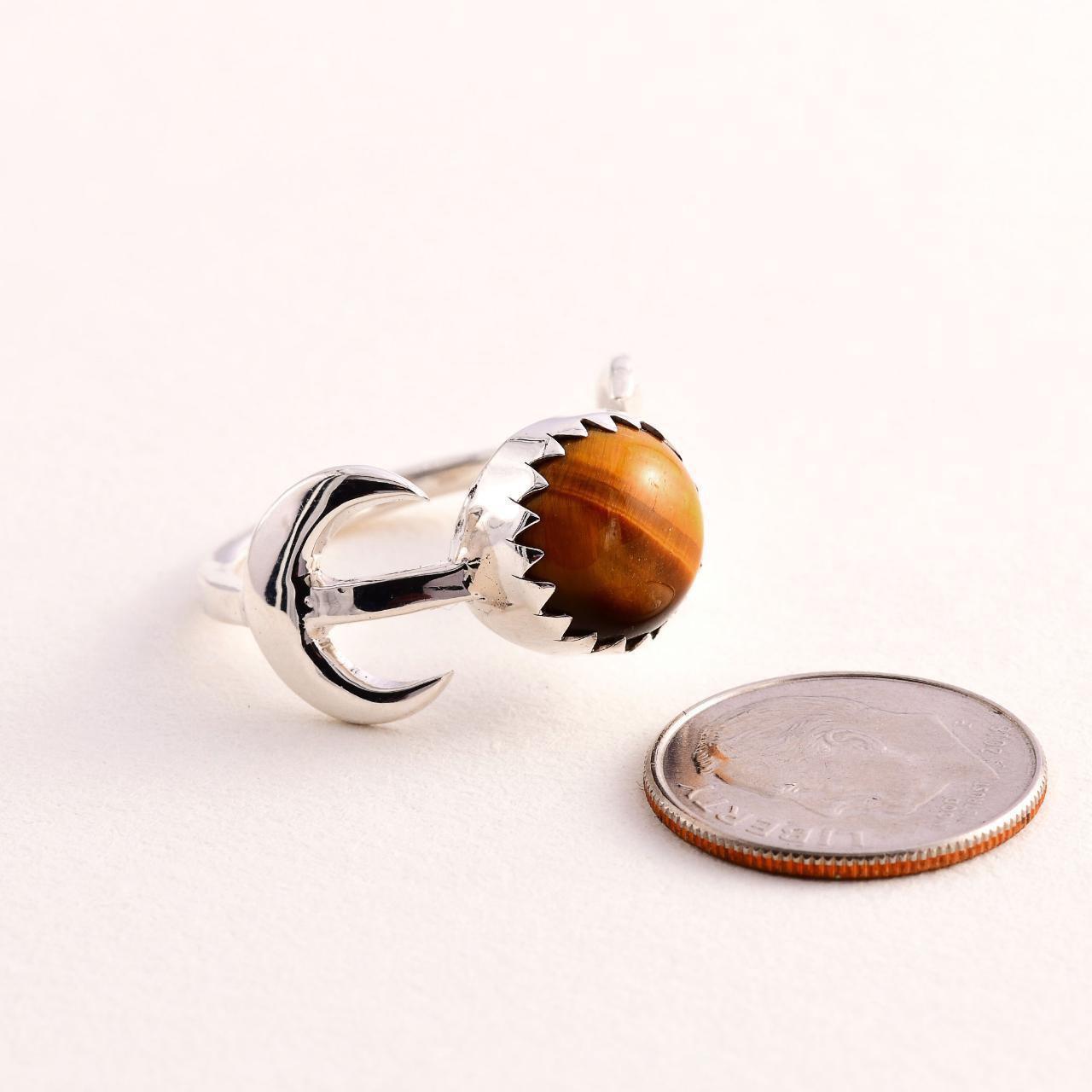 Product Image 3 - Sterling 925 Tigers Eye Ring
Size