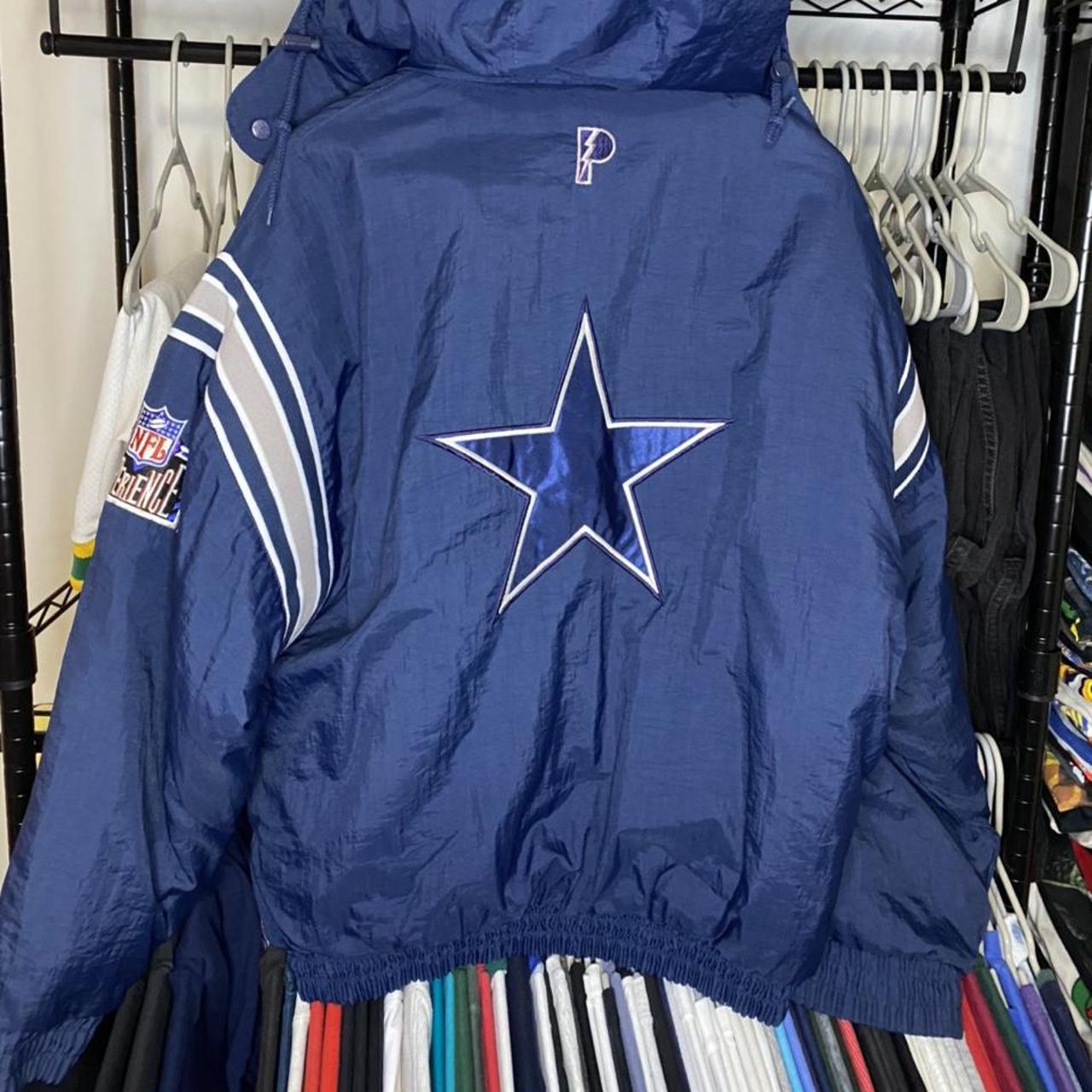 Vintage 90s reversible NFL Dallas Cowboys jacket - Depop