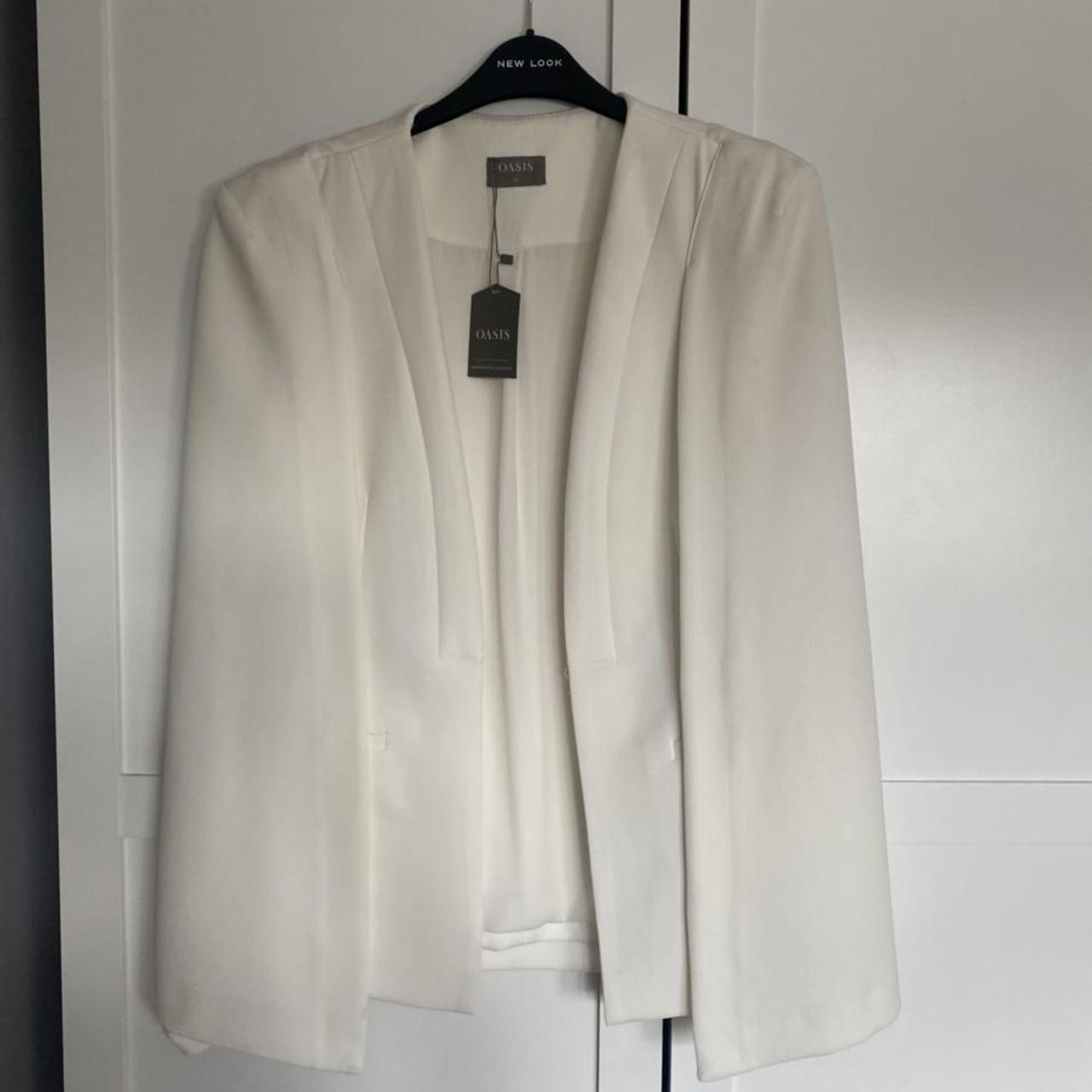 Oasis white jacket best sale