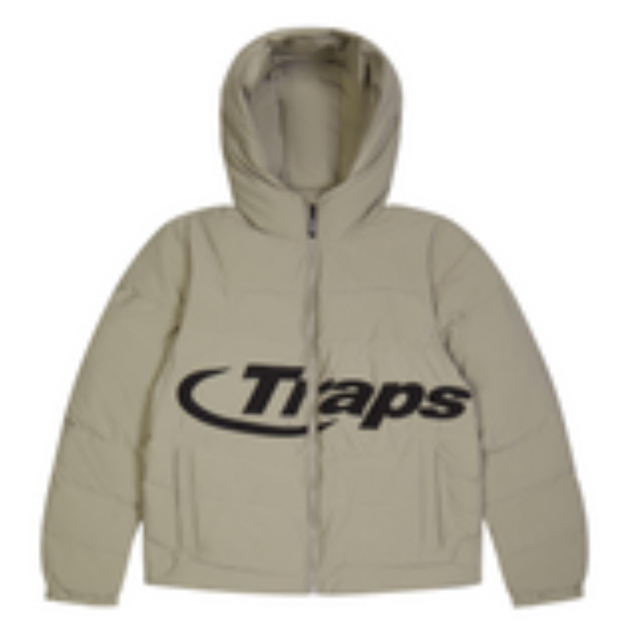 Trapstar Hyperdrive Hooded Puff Puffer Light... Depop