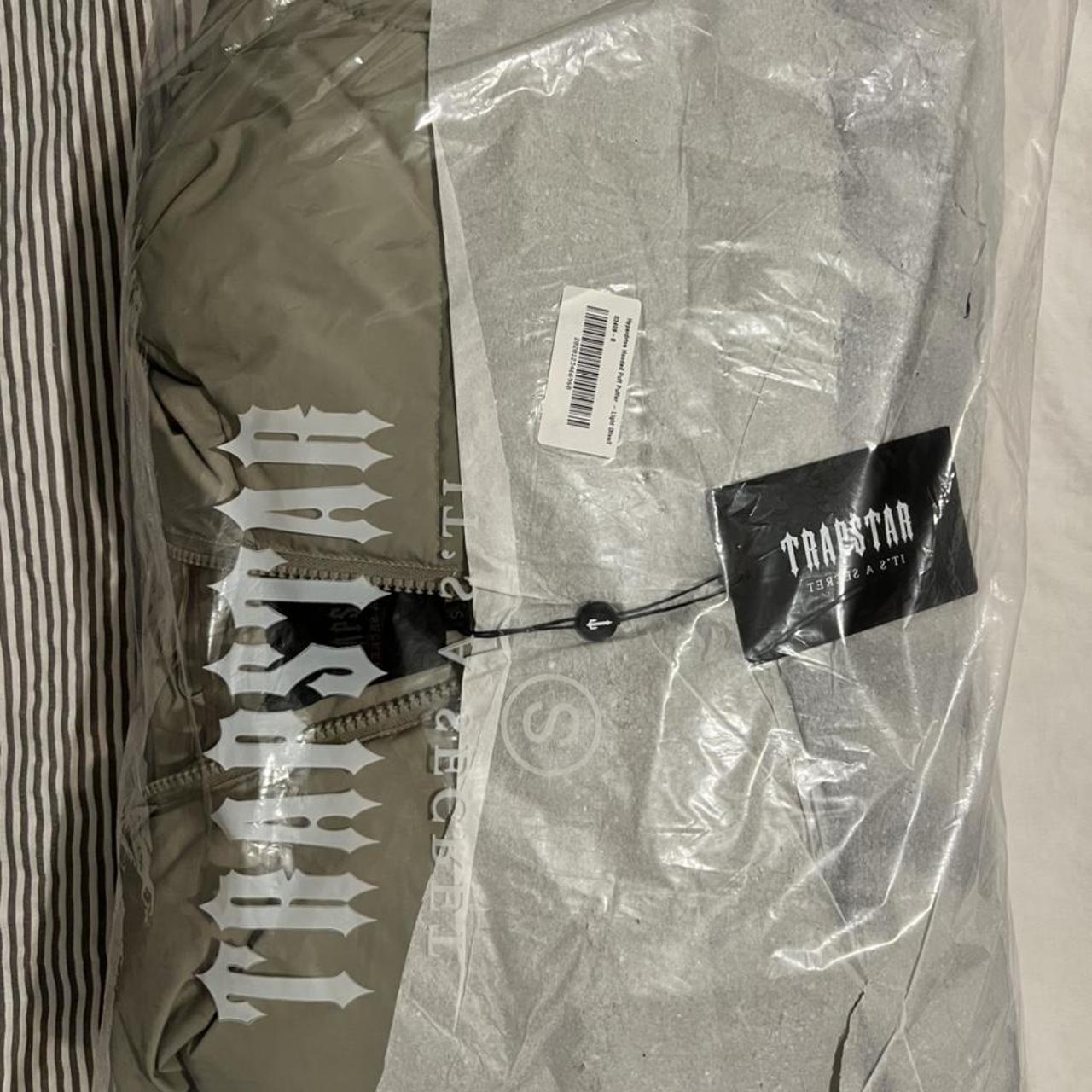 Trapstar Hyperdrive Hooded Puff Puffer Light... Depop