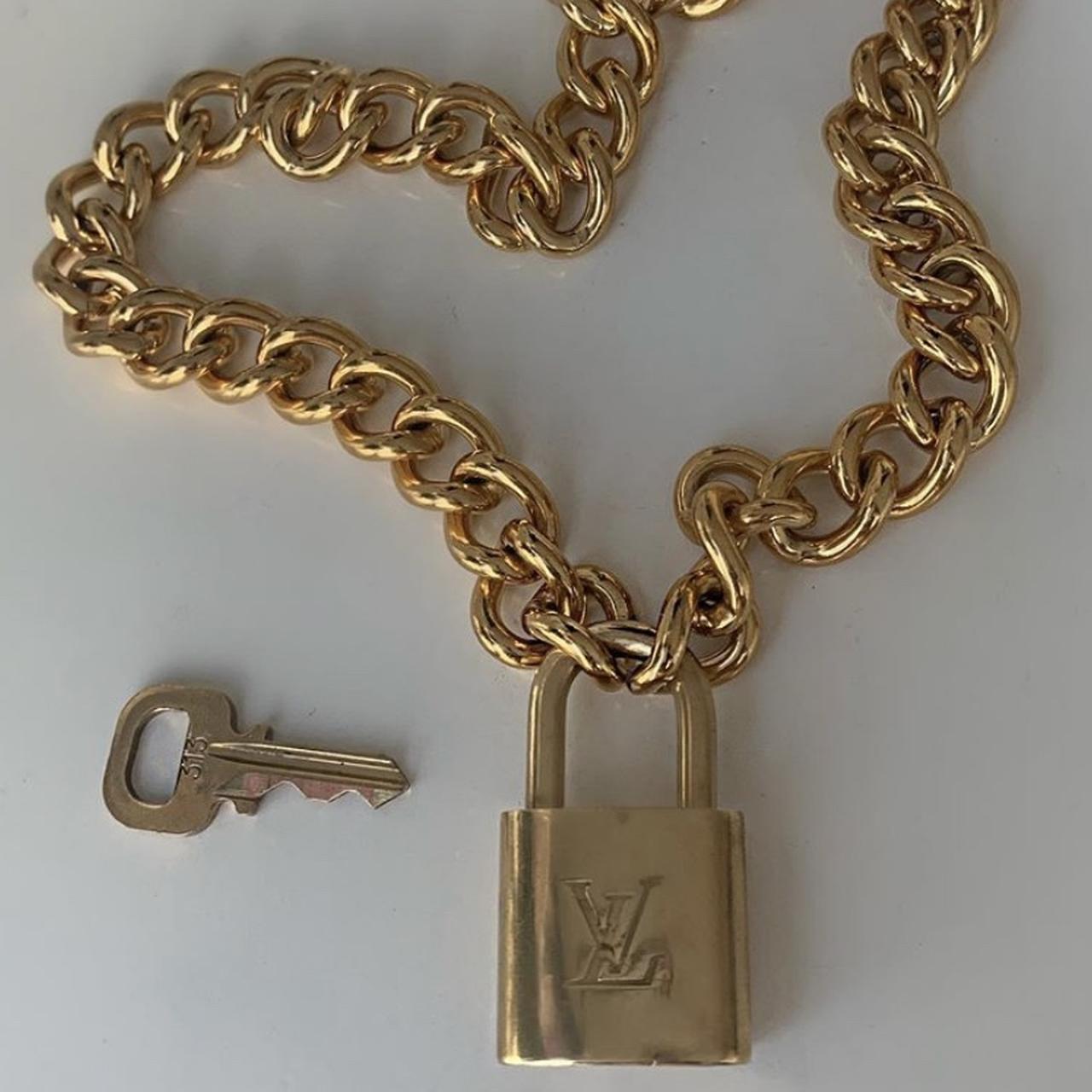 LV Louis Vuitton Lock & Key 230 Authentic Louis - Depop