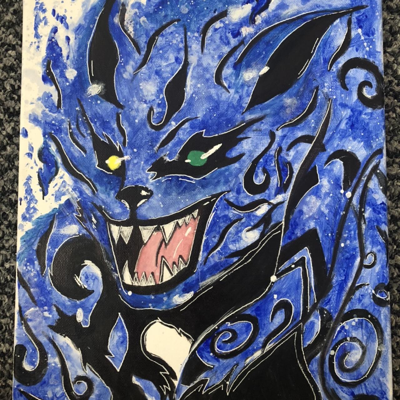 2 tailed beast drawing