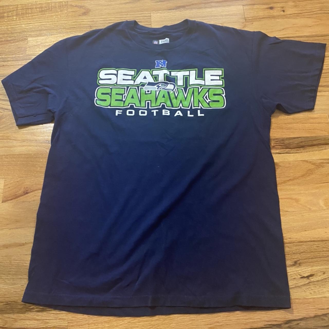 NFL Team Apparel Seattle Seahawks Short Sleeve - Depop