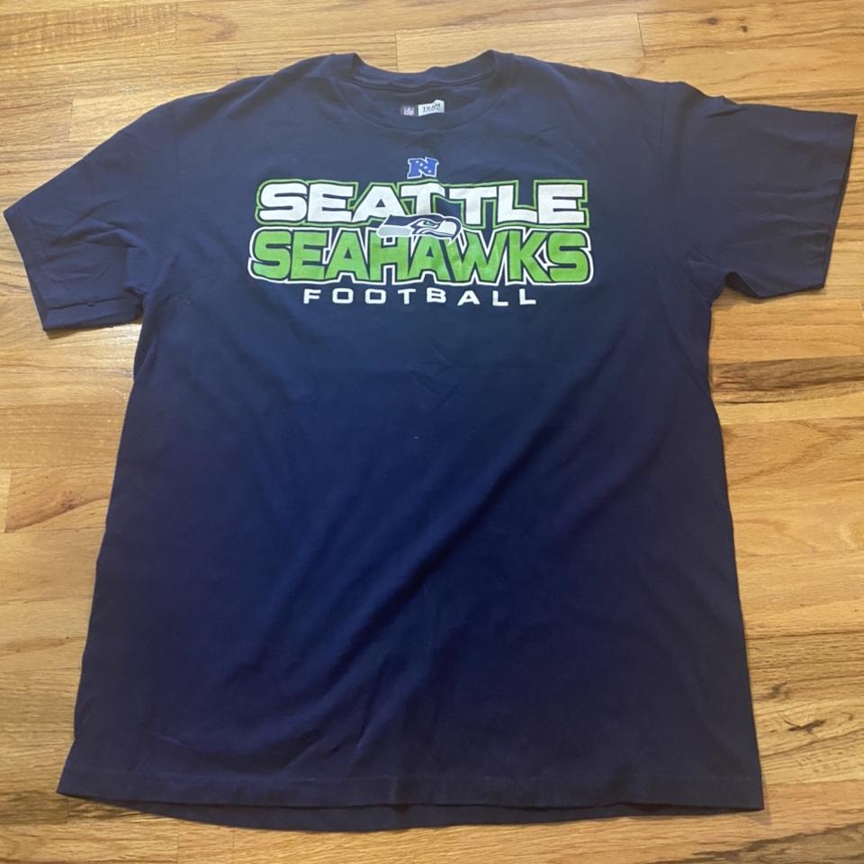 Seattle Seahawks Shirt Men Medium Green NFL Team - Depop