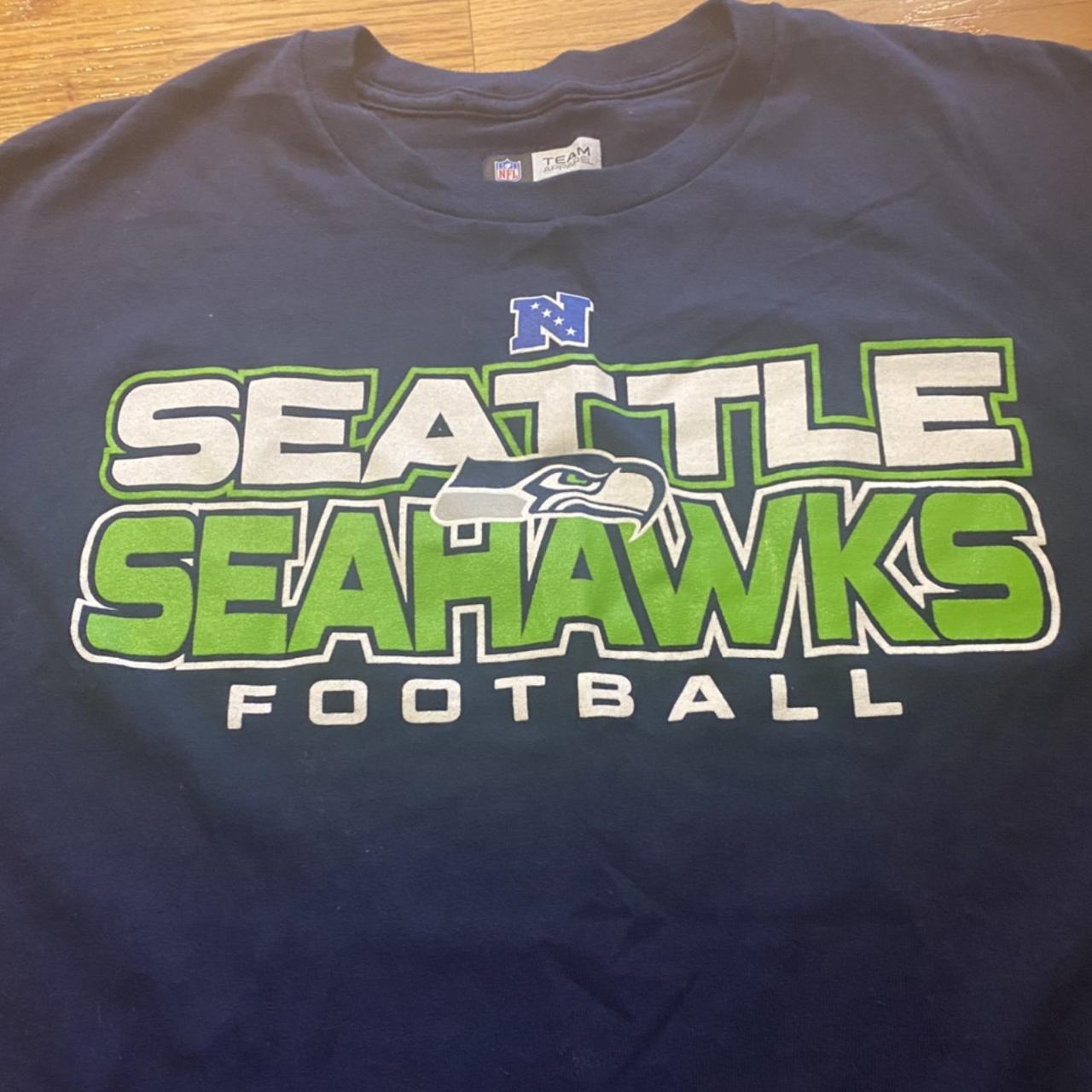 NFL Team Apparel Seattle Seahawks Short Sleeve - Depop