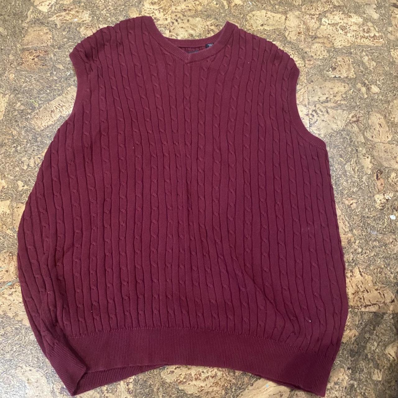 reebok golf sweater vest⛳️🏌️‍♂️ very very oversized nice... - Depop