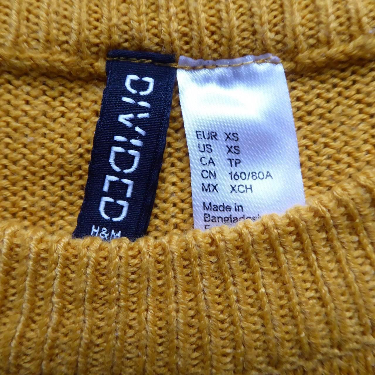 H and clearance m yellow jumper