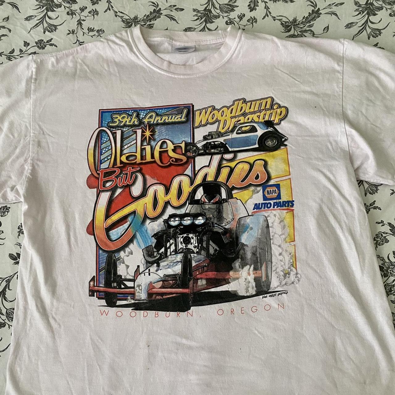 Oldies but goodies t shirt Has a tiny bit of... - Depop