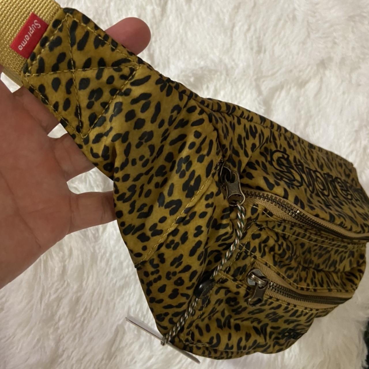 Supreme leopard fanny discount pack