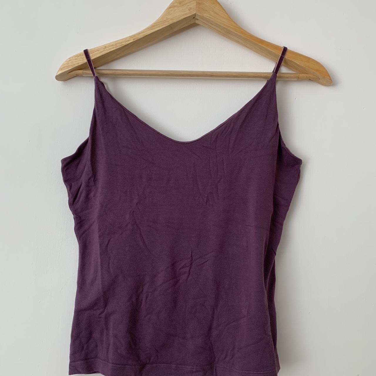 Marks & Spencer Women's Purple Vest | Depop