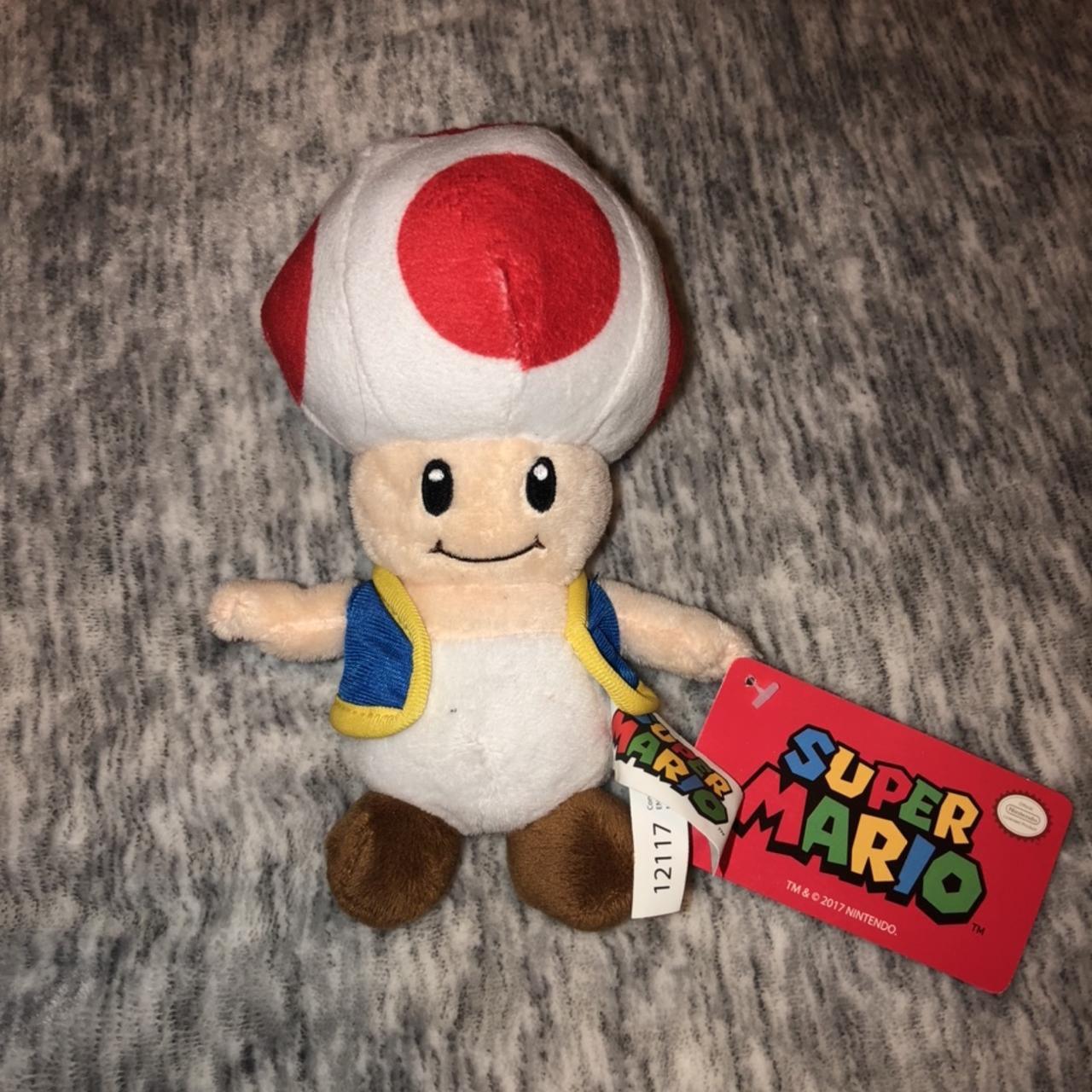 A brand new Super Mario Toad plush. It's clean and - Depop