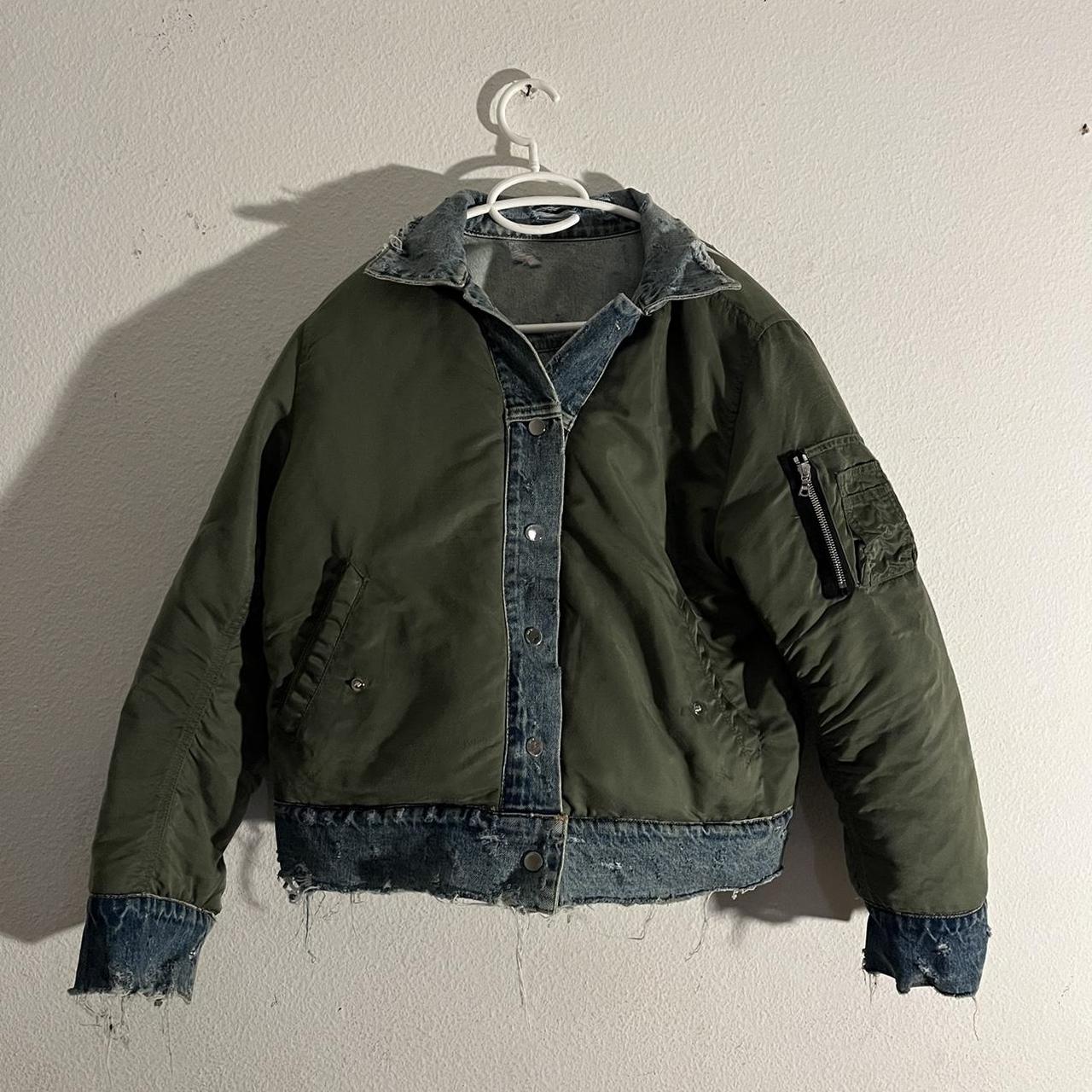 AMIRI REVERSIBLE BOMBER! SIZE L SLIGHTLY USED BIN | Depop