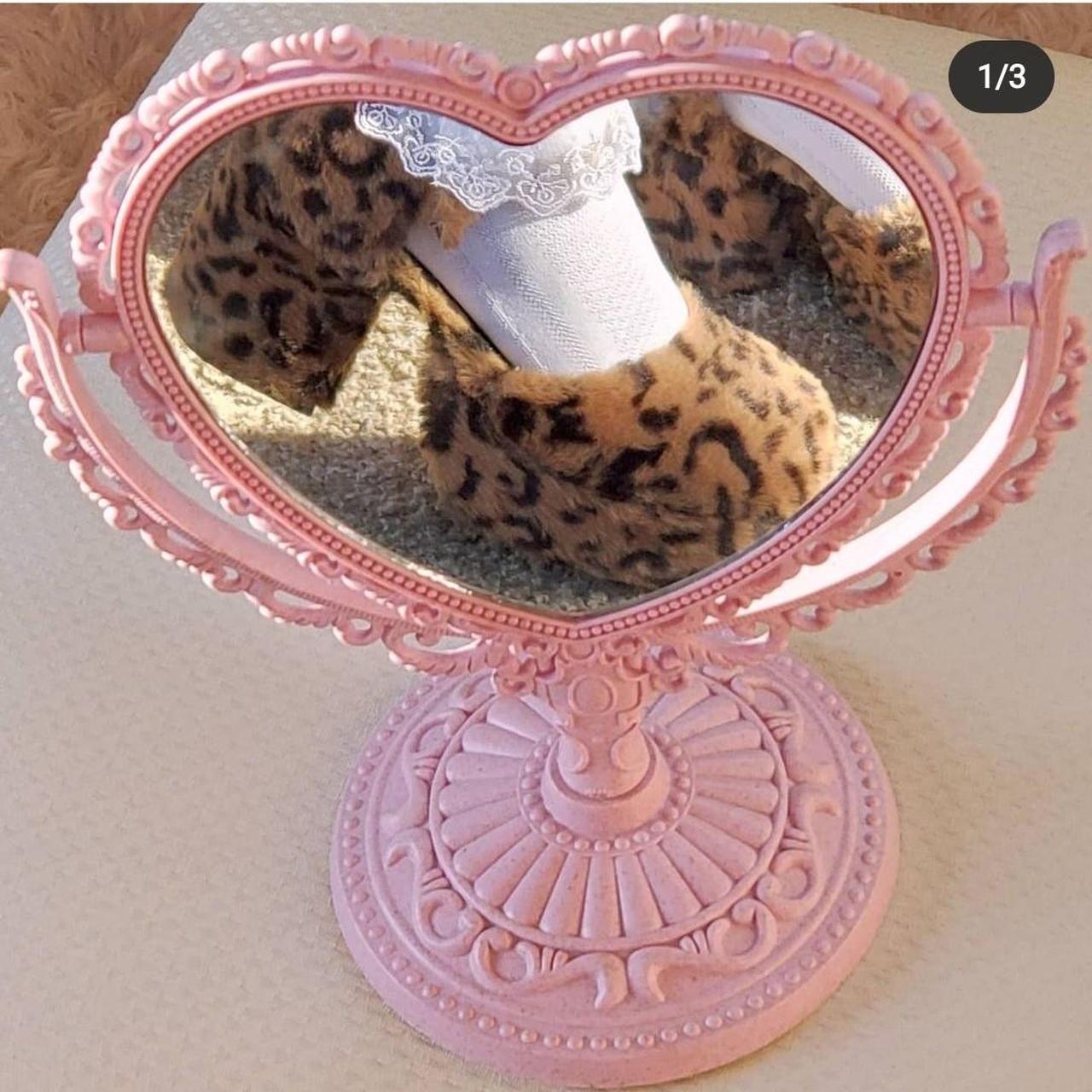 faux fur animal print platforms ♡ -I seriously... - Depop