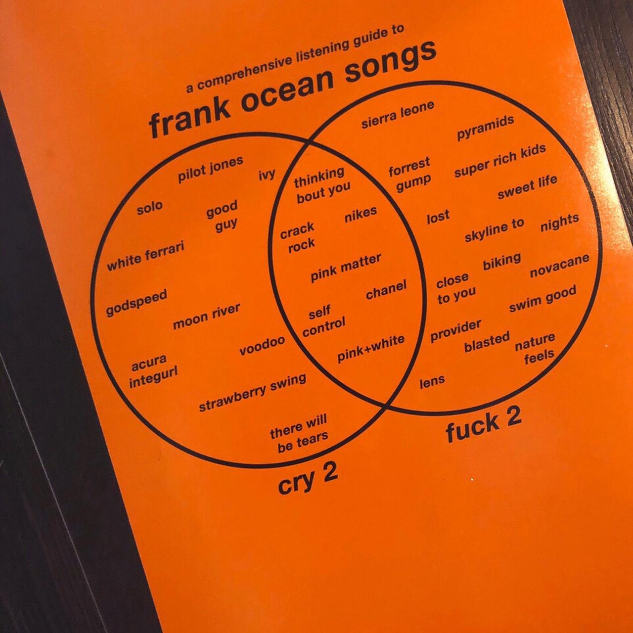 EXTREMELY rare Frank Ocean poster!! Limited quantity...