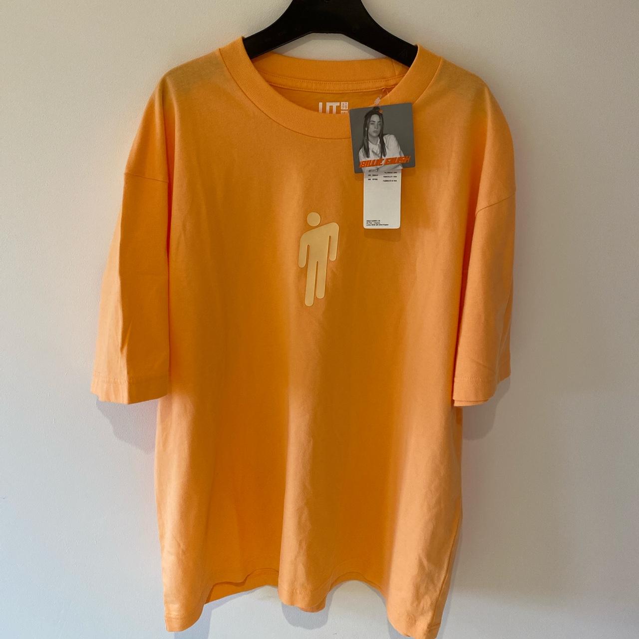 Billie eilish 2024 uniqlo orange