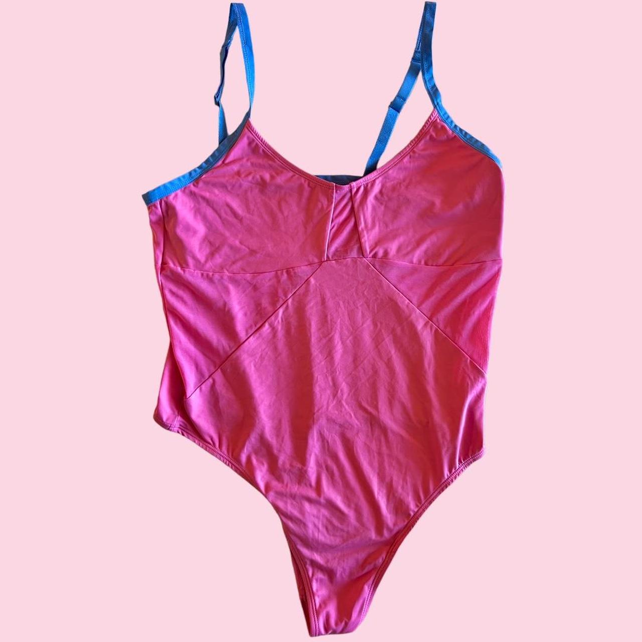 Women's Pink Bodysuit | Depop