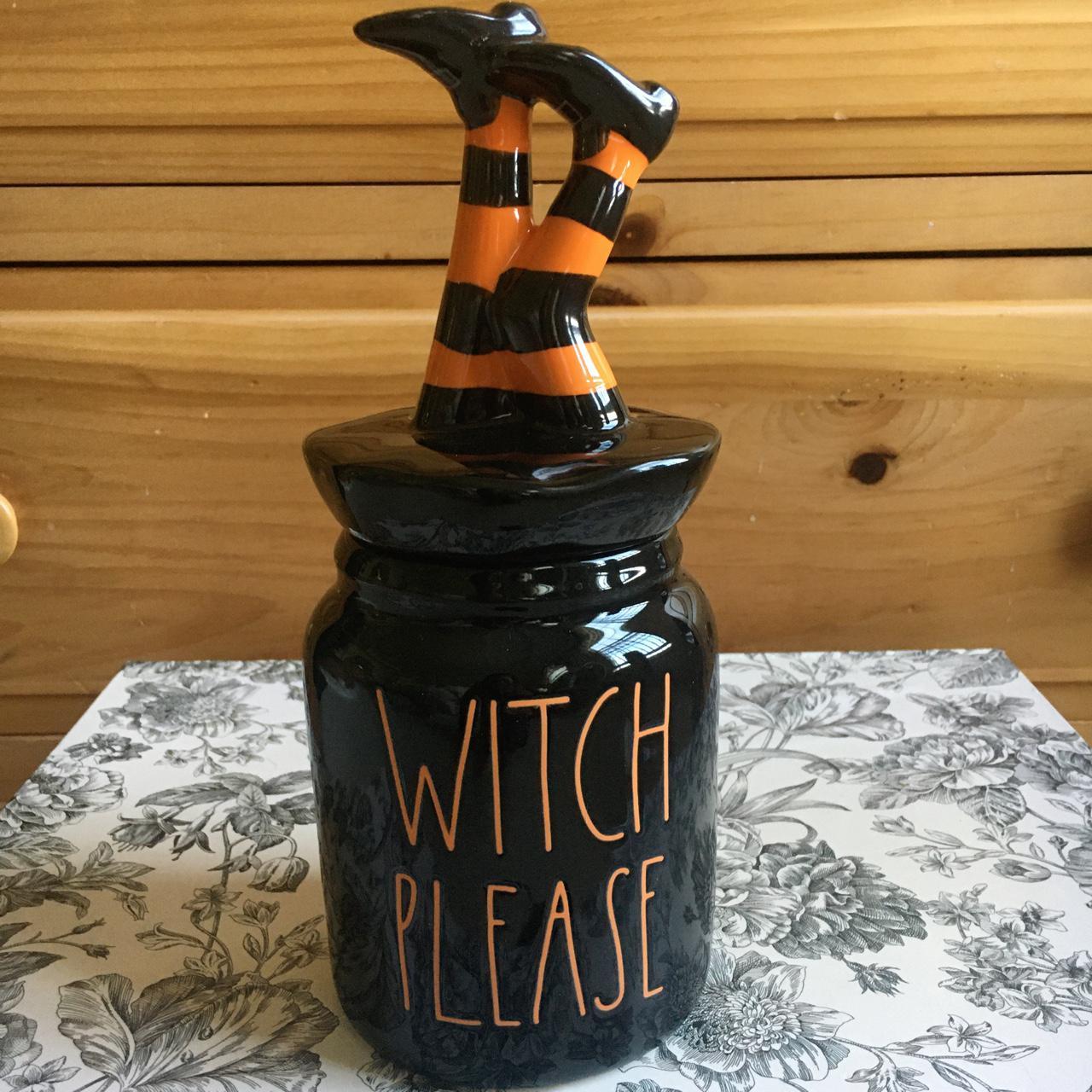 Rae Dunn Witch Please Baby Canister. Item will be... Depop