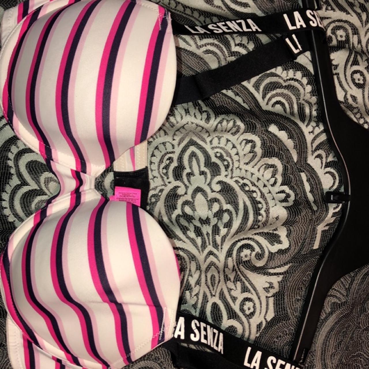 La Senza Lightly Lined Balconnet Bra 34D, barely - Depop