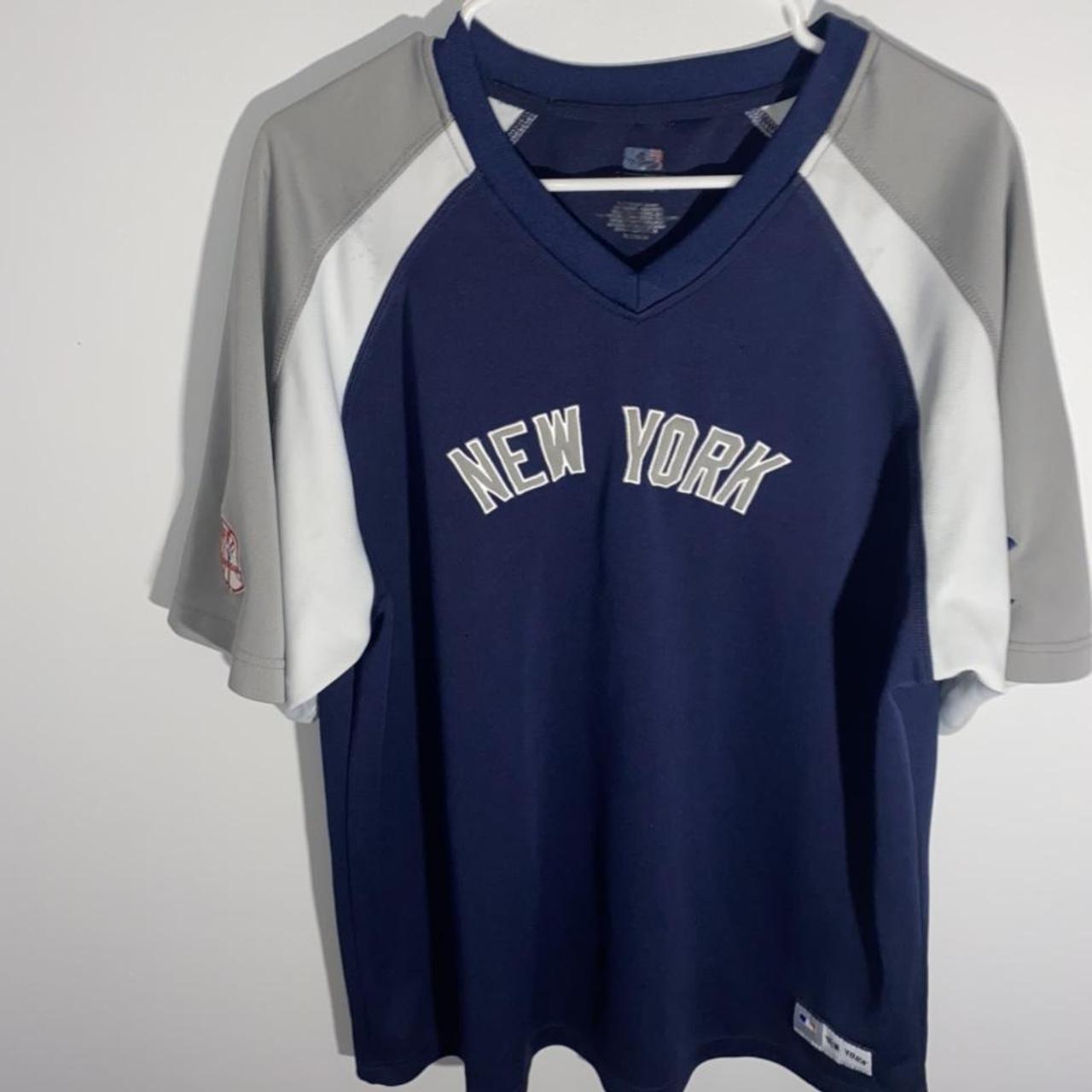 Vintage Yankees warmup jersey #yankees #mlb - Depop