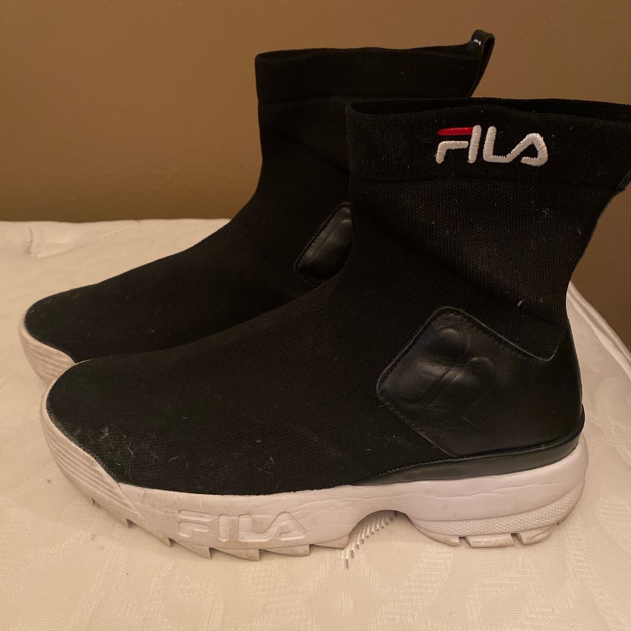 Fila disruptor sock boot best sale