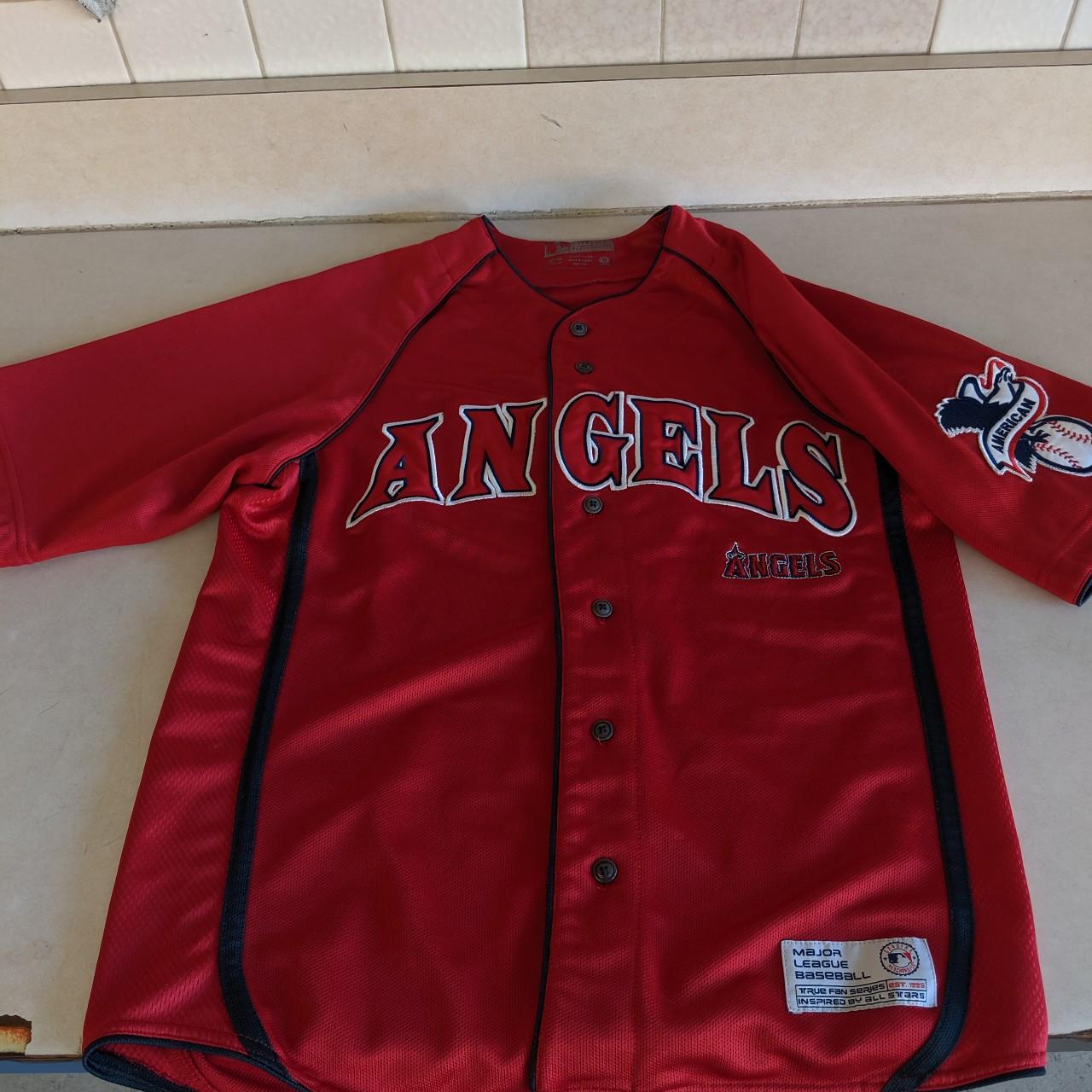 1986 Palm Springs Angels #12 Game Used White Jersey 42 DP23983