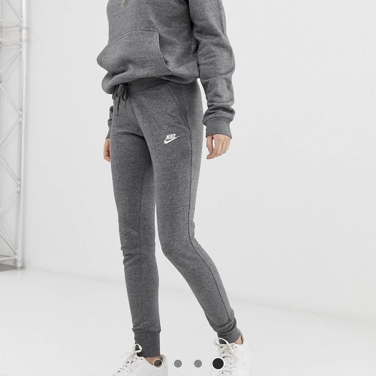 nike club grey skinny joggers