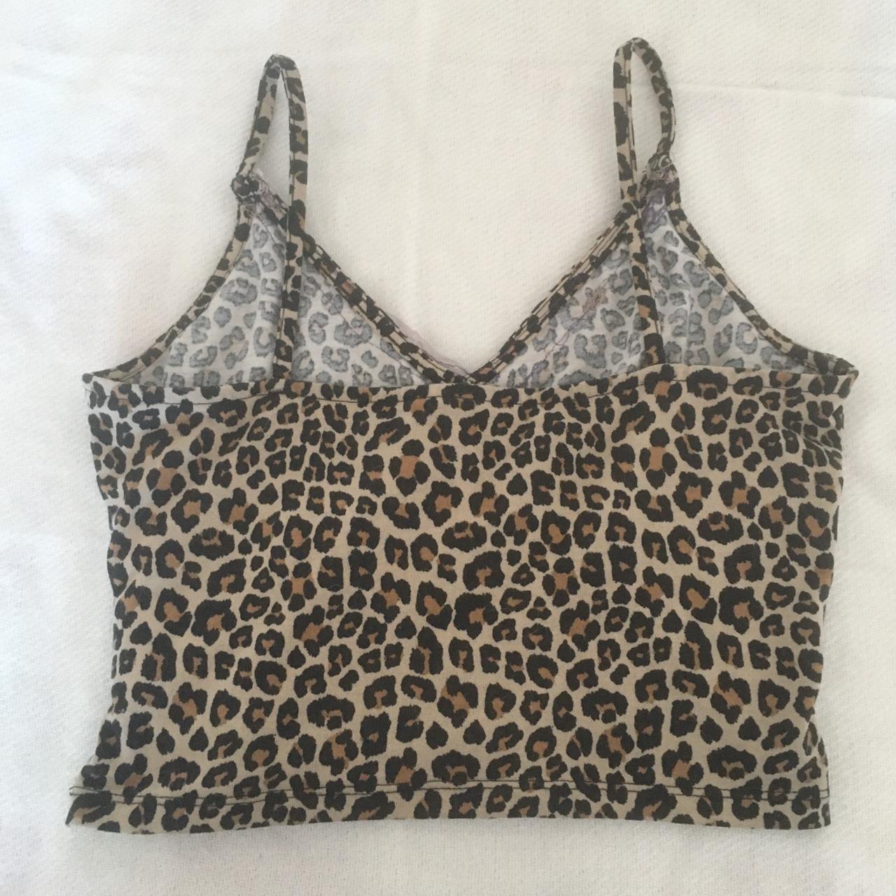 morgan de toi inspired leopard print lace cami -... - Depop