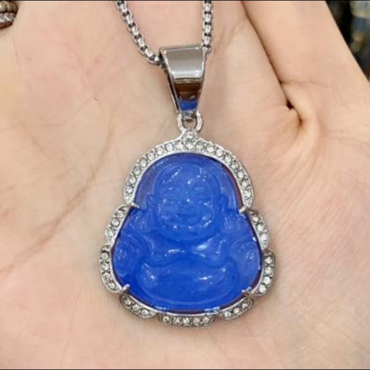 Product Image 2 - Blue Buddha Necklace 

Stainless Steel
Tarnish
