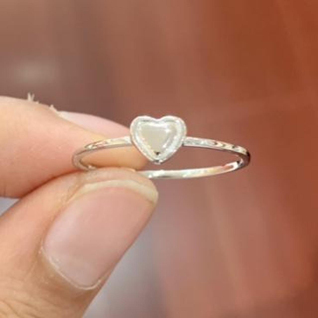 Product Image 1 - Silver Heart Ring 

925 Sterling