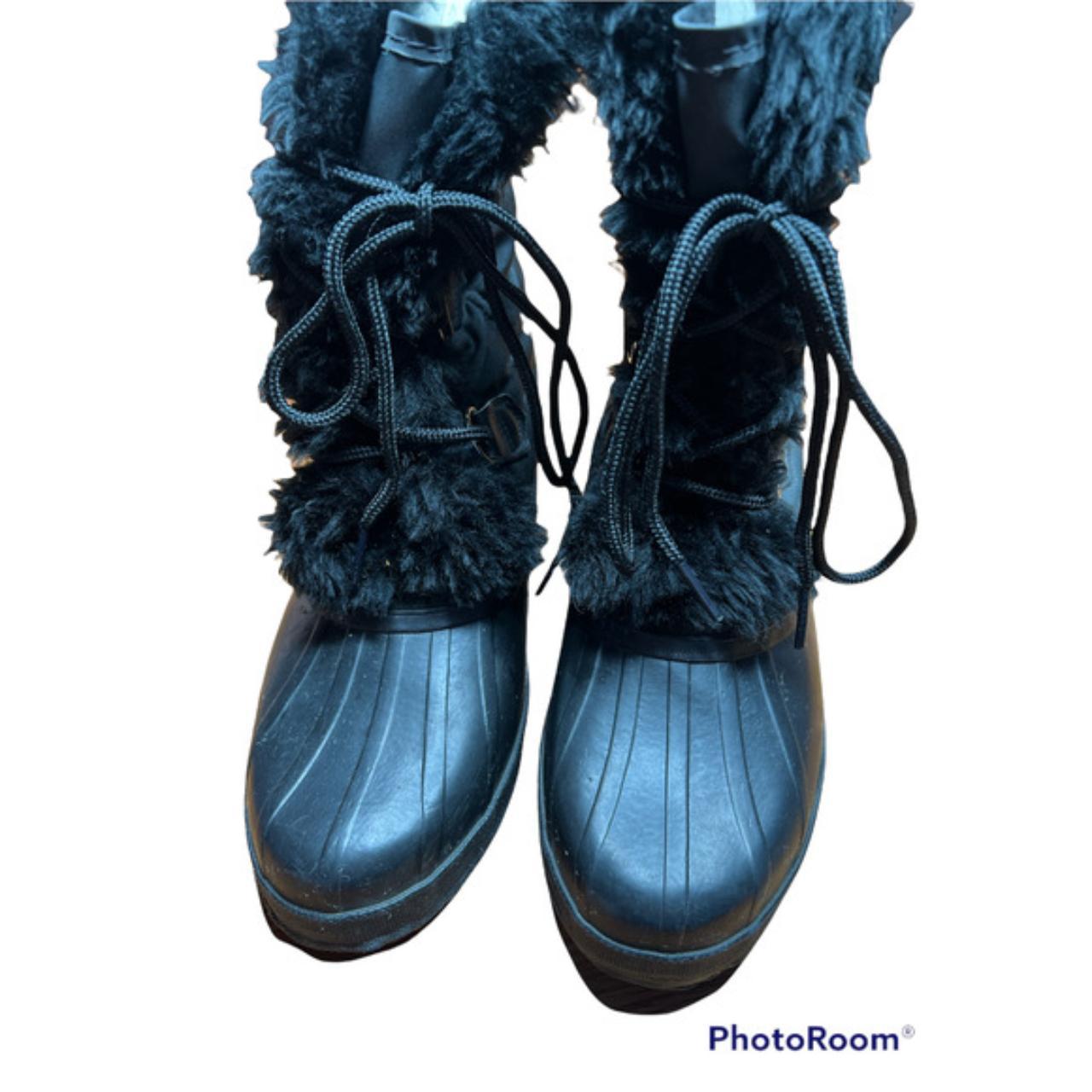 sorel black boots