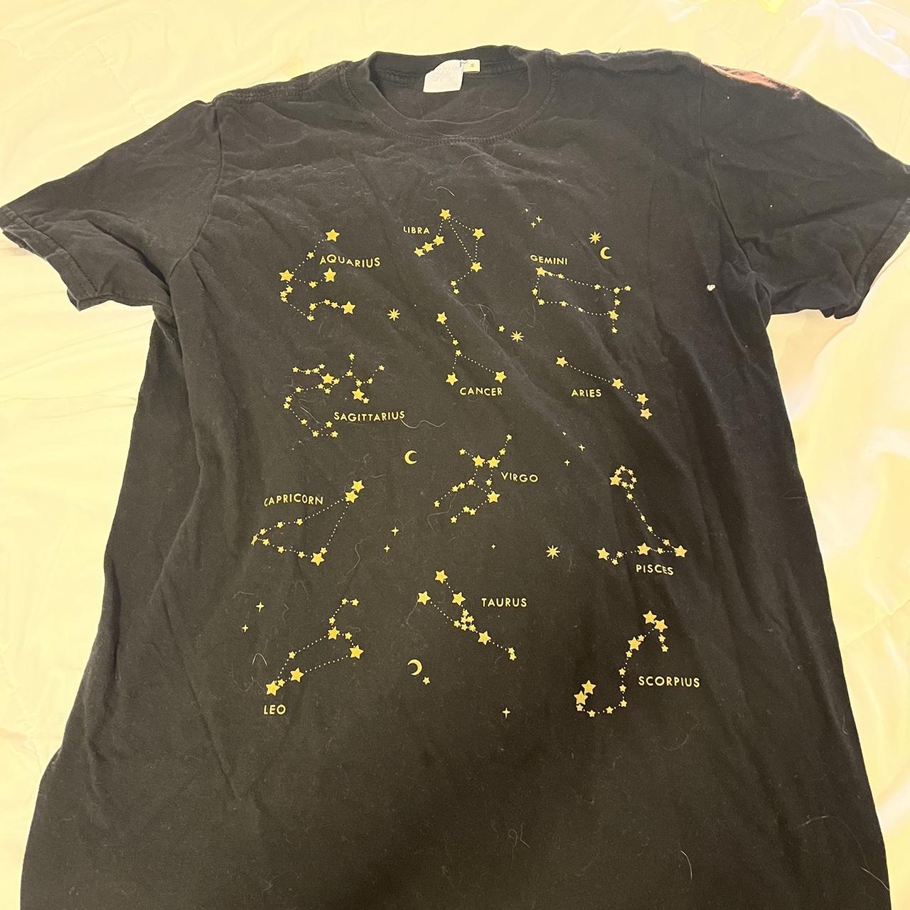 Skinnydip Women's Black and Yellow T-shirt