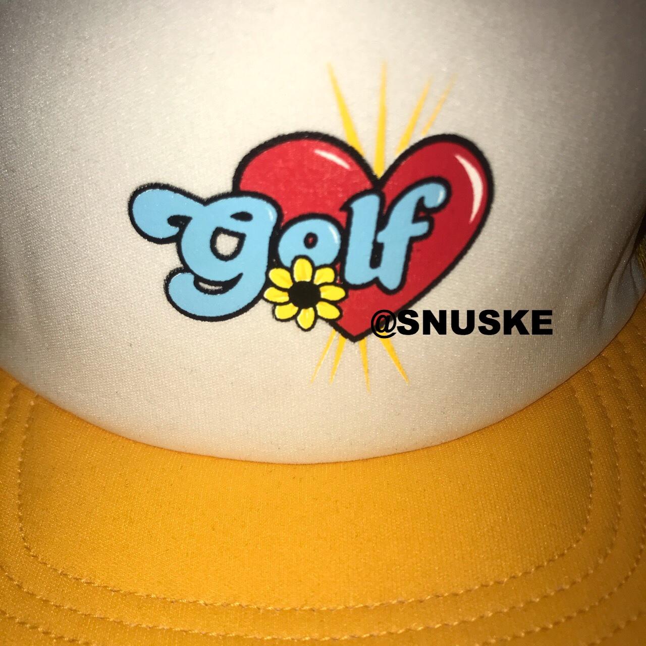 big romeo trucker hat by golf wang