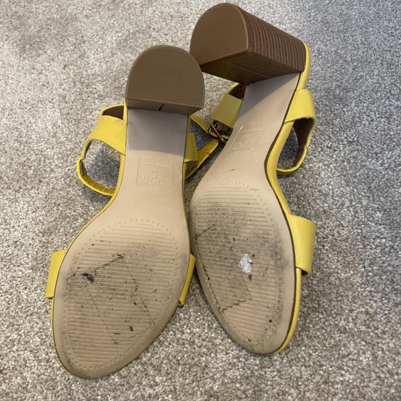 New look mustard sandals - Depop