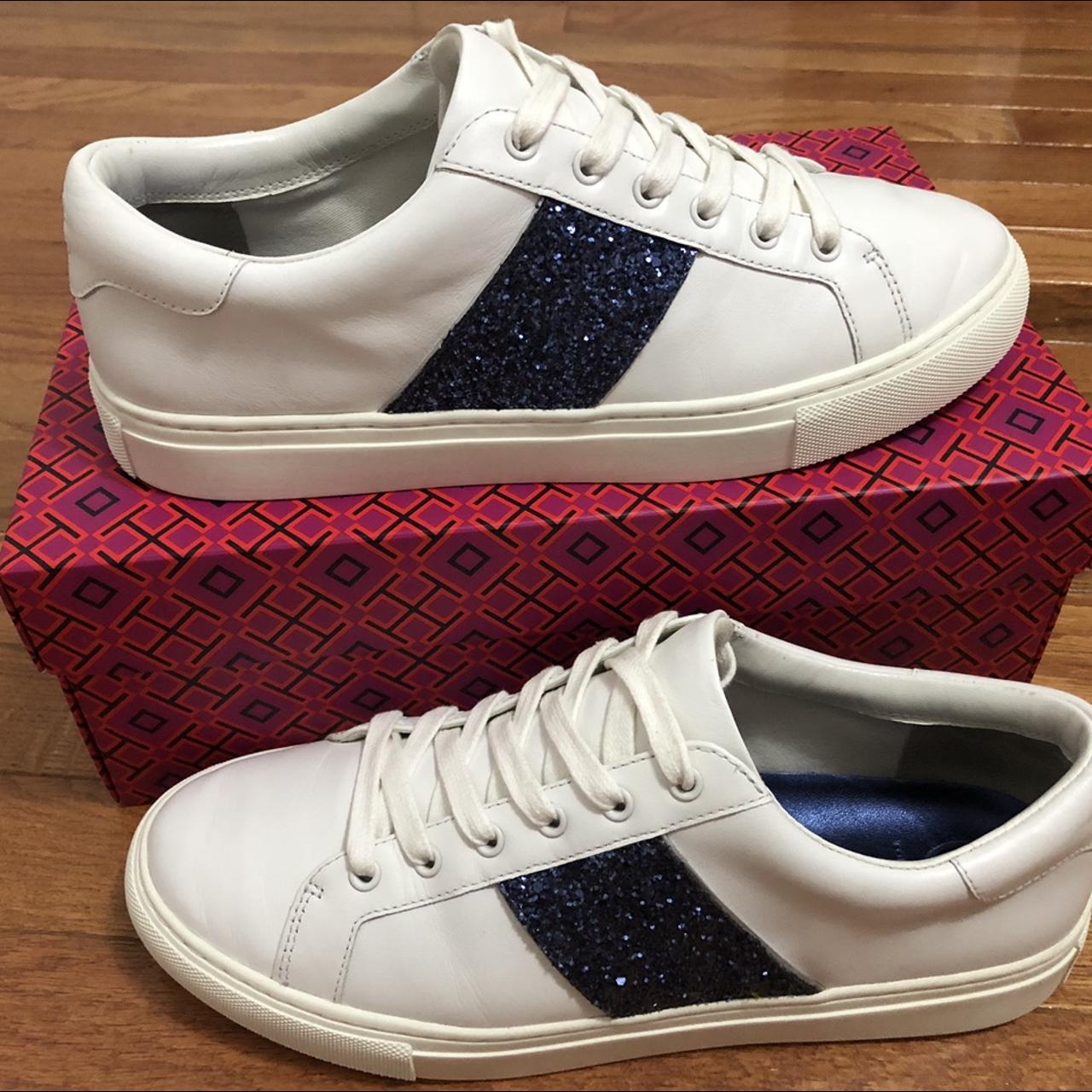 Tory burch best sale carter sequin sneaker