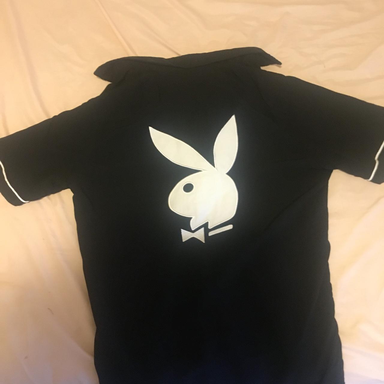 Playboy club polar bowling shirt Used but still in... - Depop