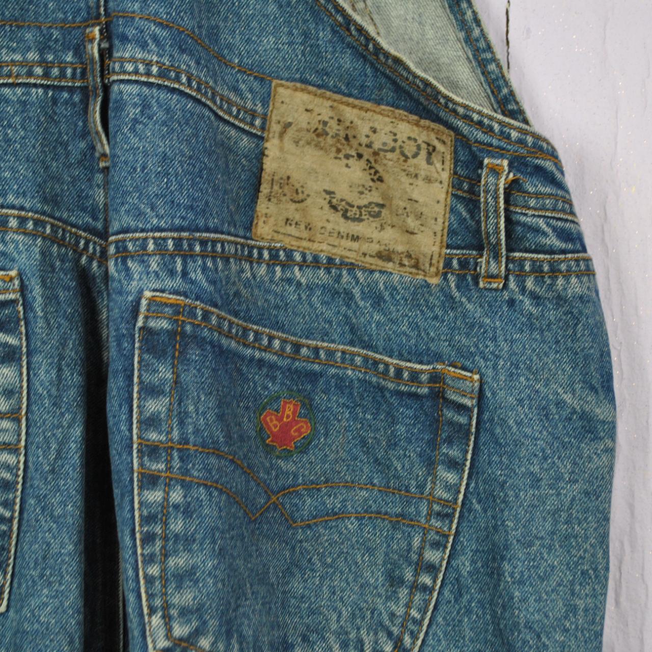 Bugle Boy Men's Navy Dungareesoveralls Depop