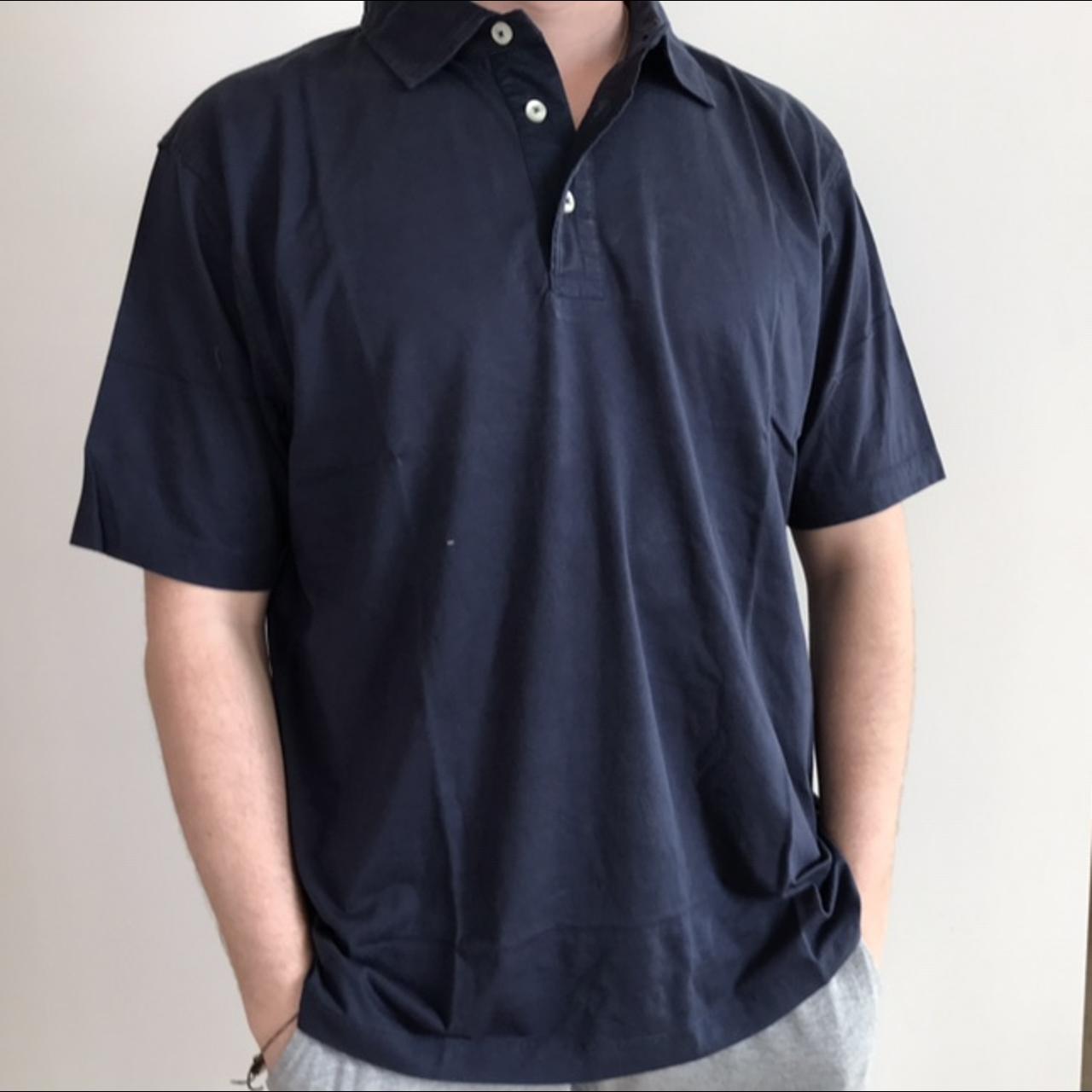 Navy blue RB Sellars polo shirt. Brand new with... - Depop