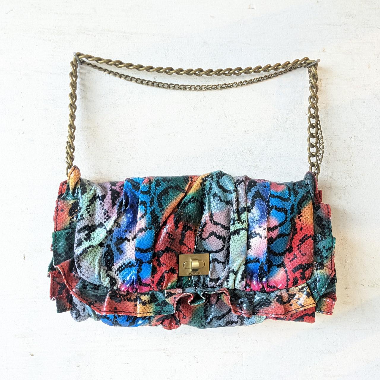 Product Image 1 - Beautiful FIORELLI clutch bag

Multicoloured snakeskin