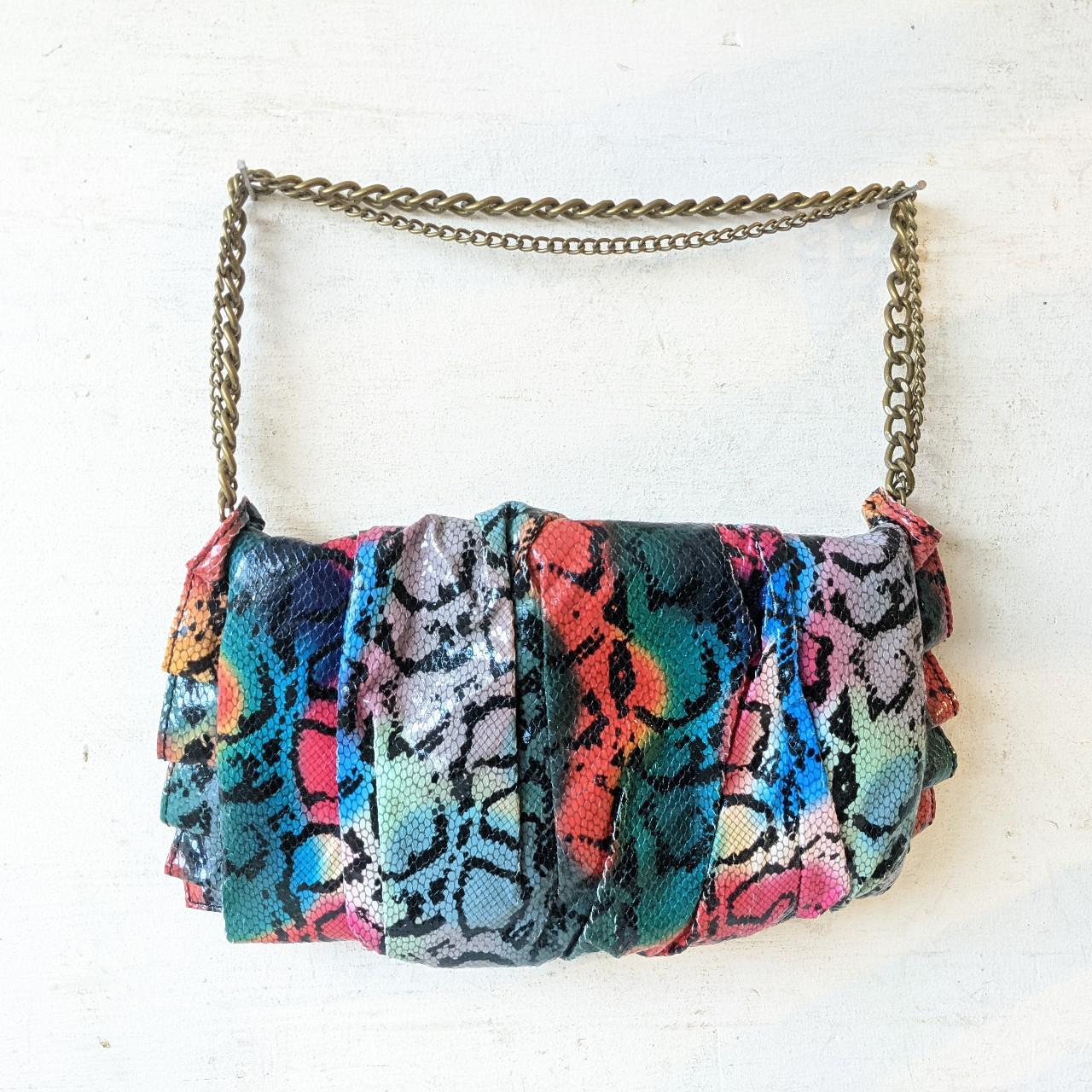 Product Image 4 - Beautiful FIORELLI clutch bag

Multicoloured snakeskin