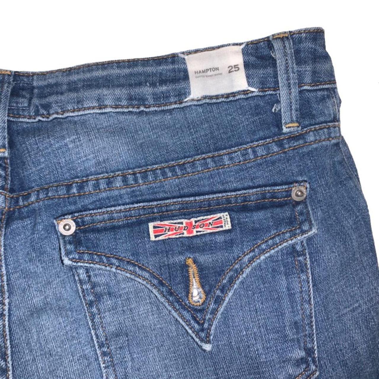 Hudson Jean Shorts Low waisted I am a 24/25 and... Depop
