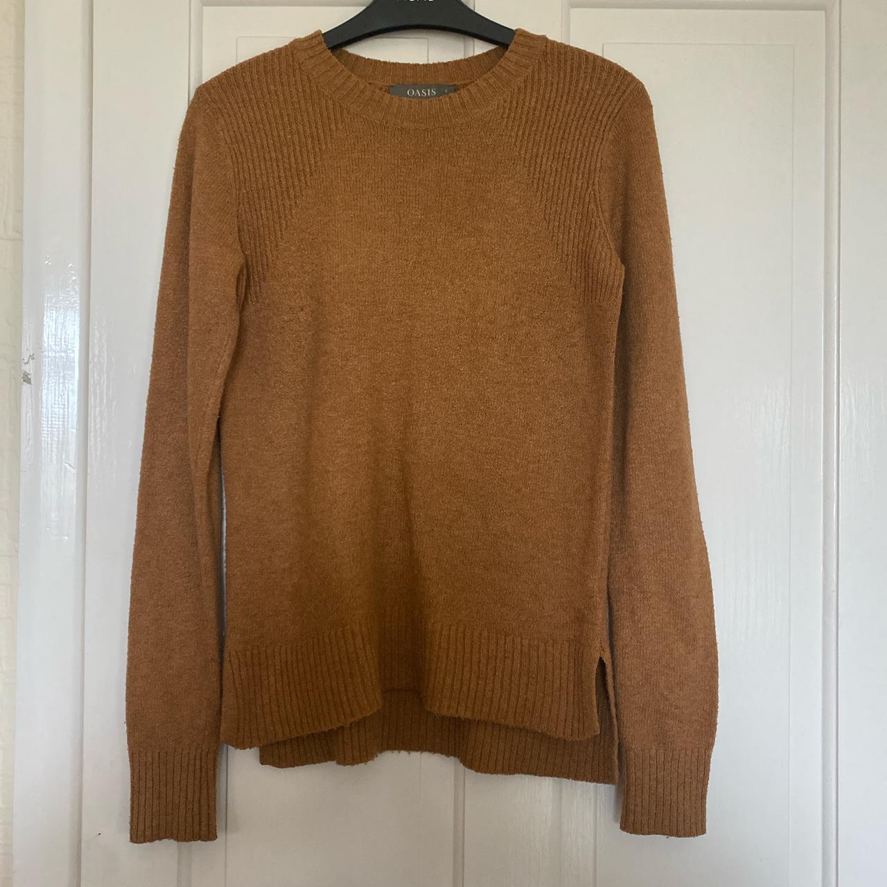 camel coloured jumper