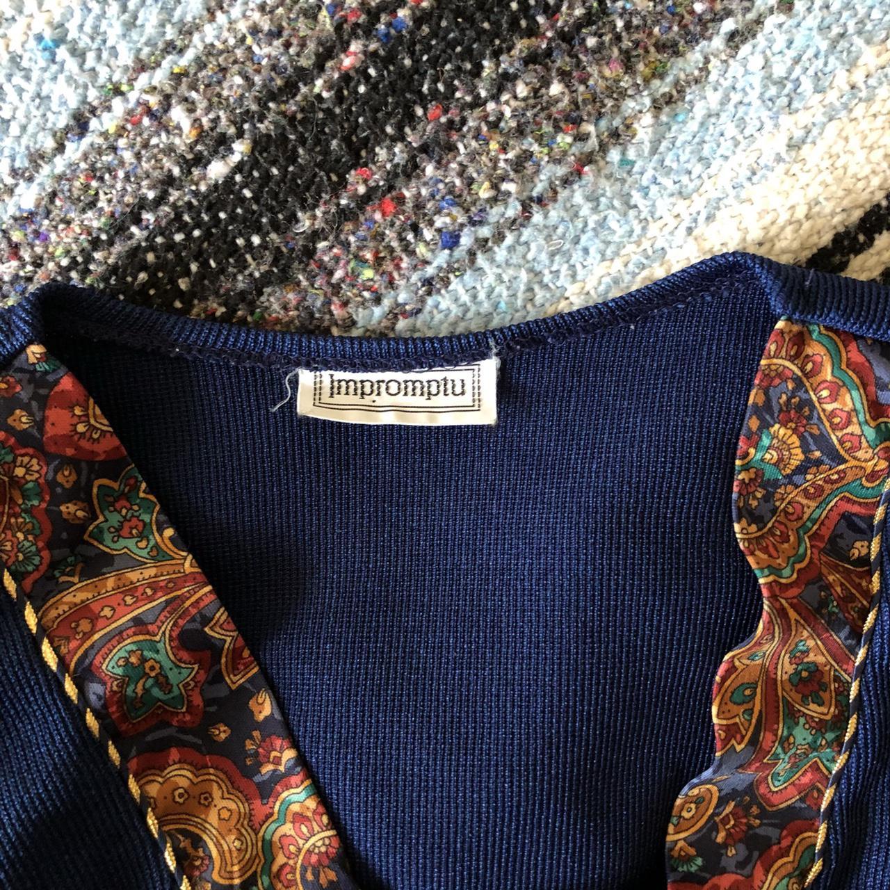 Product Image 4 - Vintage blouse with Persian/paisley print.
