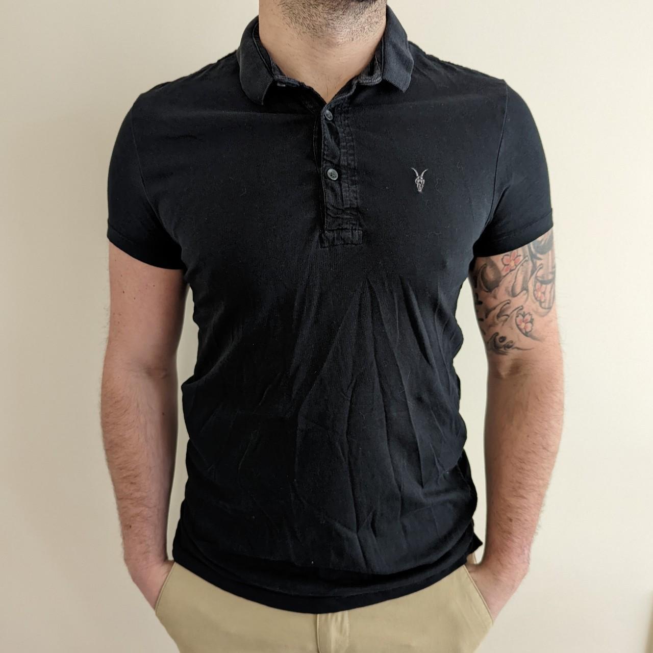 All saints Bramford SS Polo Shirt Men's Depop