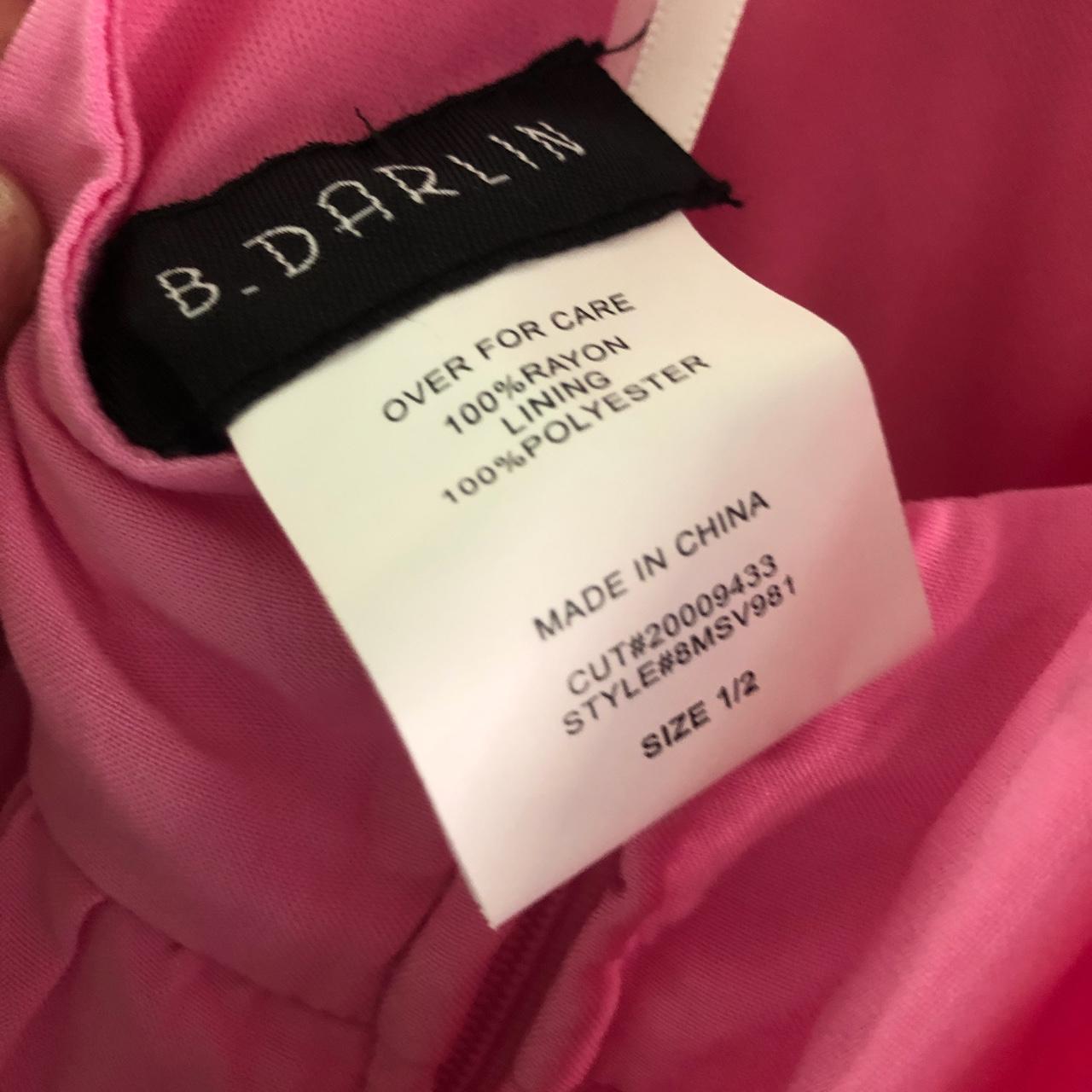 B Darlin Women's Pink Dress (3)