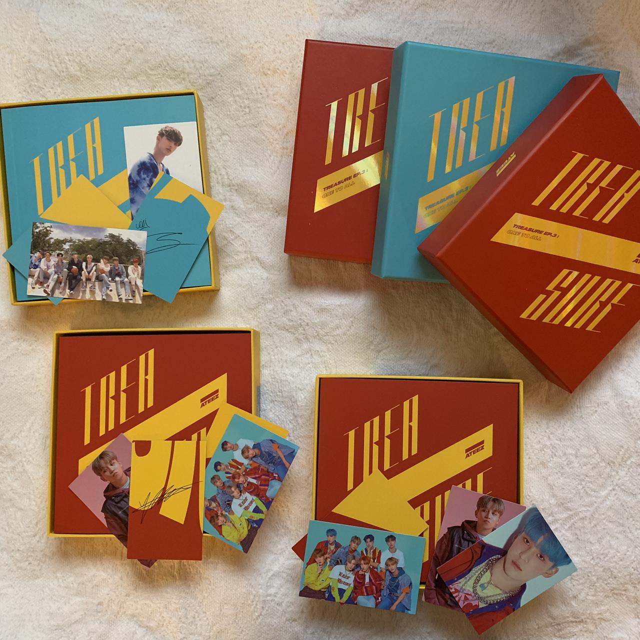 ATEEZ Treasure EP.3 One To All albums wave/illusion