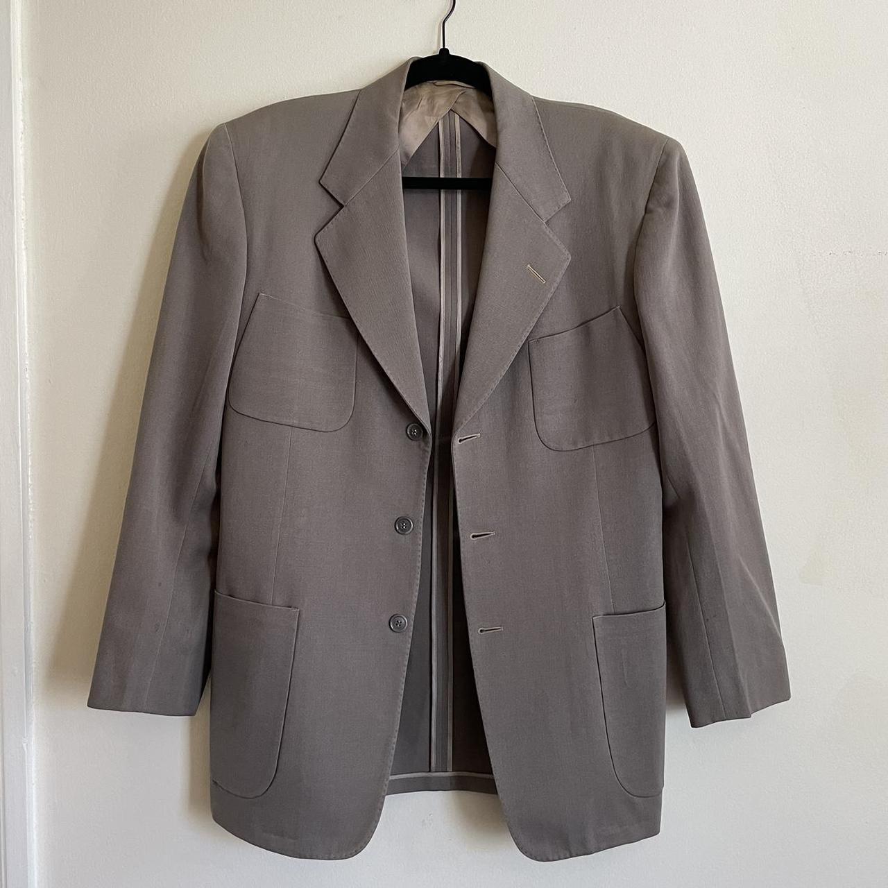 Authentic 1940s mens suit jacket Vintage item... - Depop